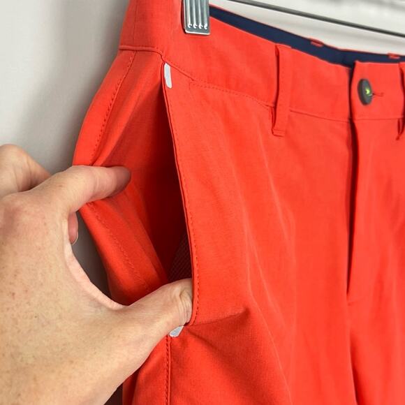 NWT Tommy Bahama Cayman Isles IslandZone Cargo Shorts Orange sz 29 Vacation $110 - Picture 5 of 10